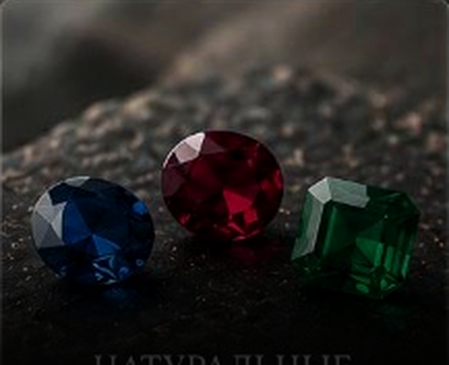 Натуральные драгоценные камни